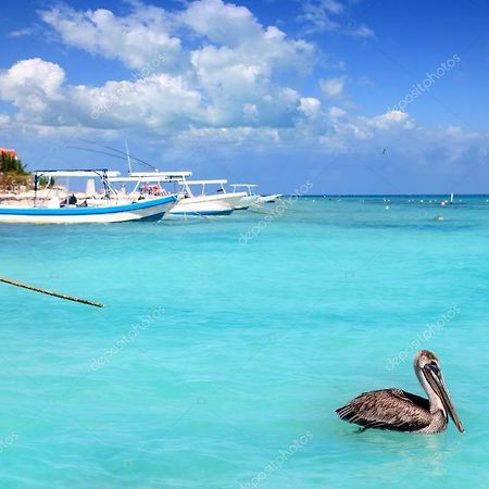 Beach Front House At Puerto Morelosヴィラ エクステリア 写真