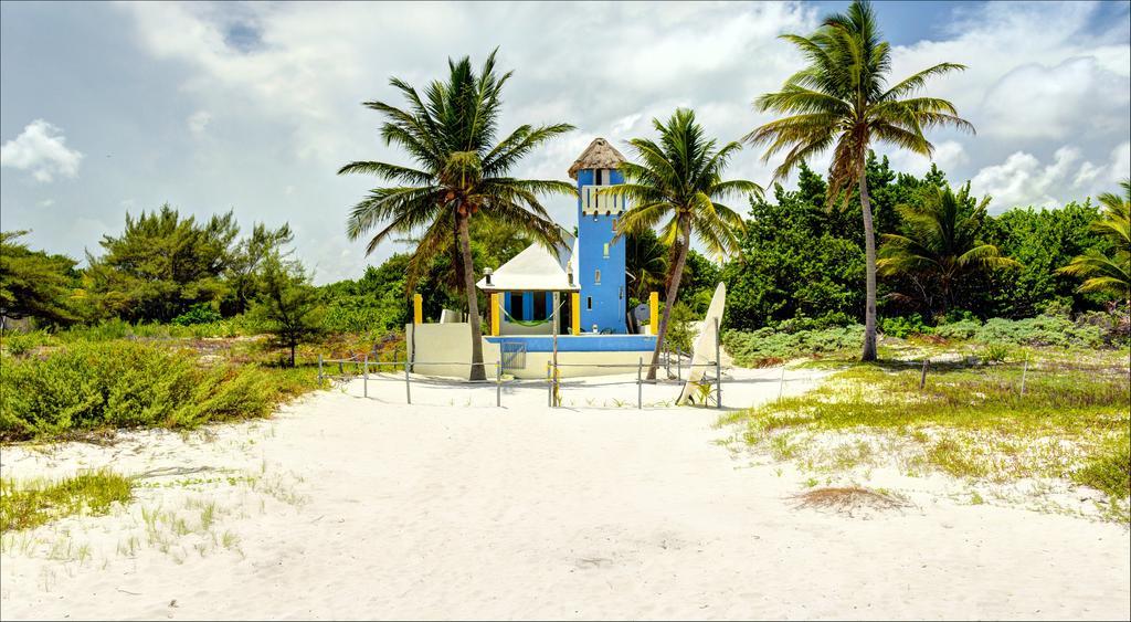 Beach Front House At Puerto Morelosヴィラ エクステリア 写真