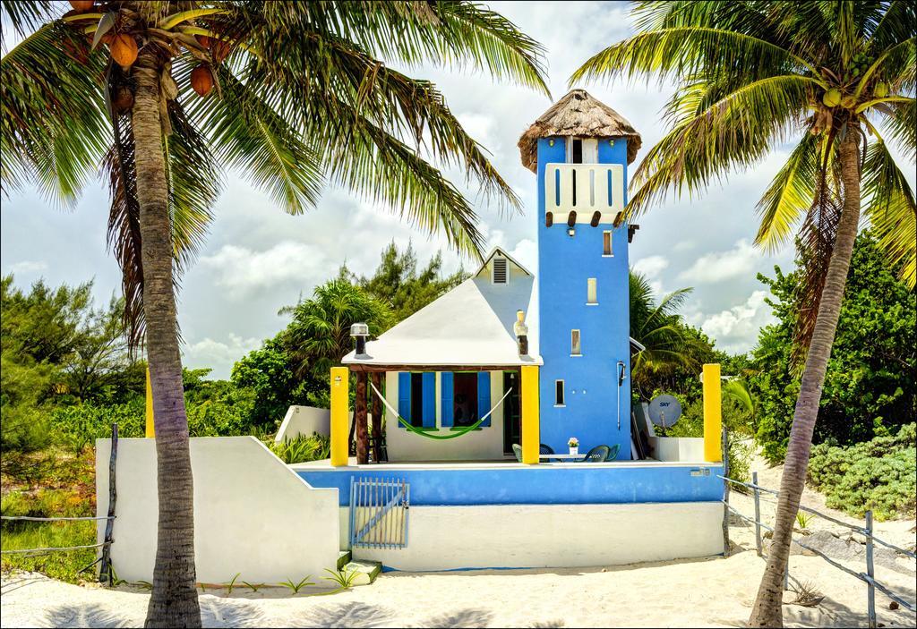 Beach Front House At Puerto Morelosヴィラ エクステリア 写真