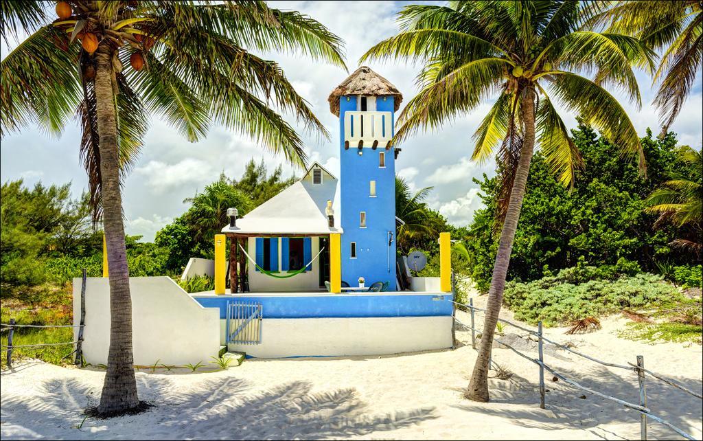 Beach Front House At Puerto Morelosヴィラ エクステリア 写真