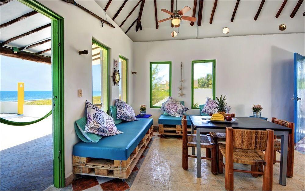 Beach Front House At Puerto Morelosヴィラ エクステリア 写真