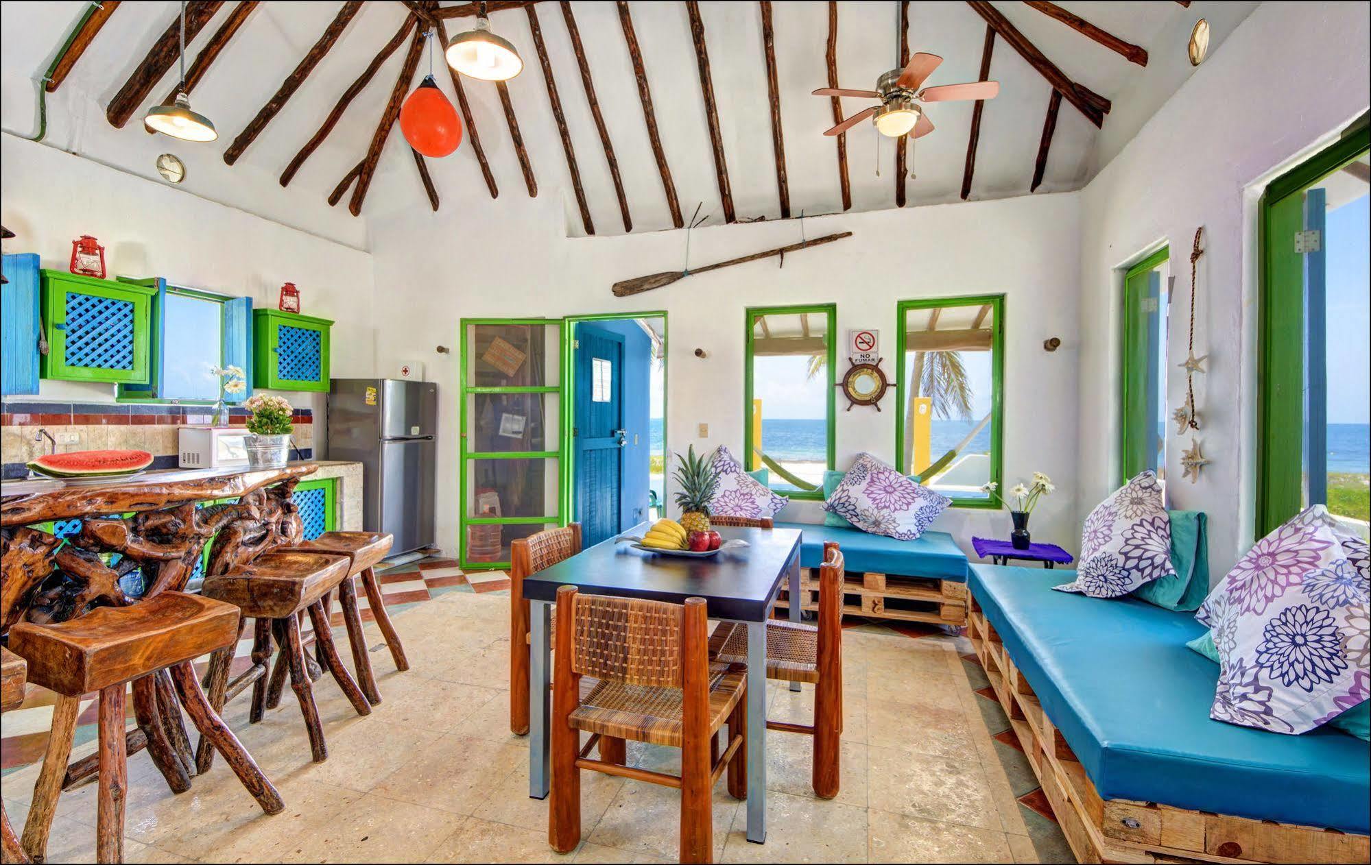 Beach Front House At Puerto Morelosヴィラ エクステリア 写真